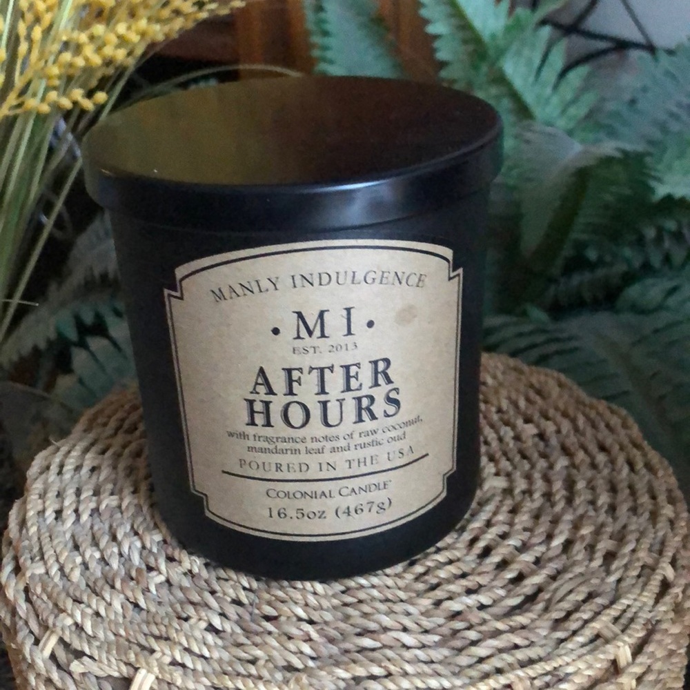 Manly Indulgence After Hours Candle